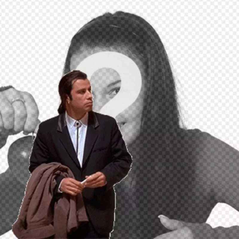 Meme Travolta confus pour mettre votre image de fond...