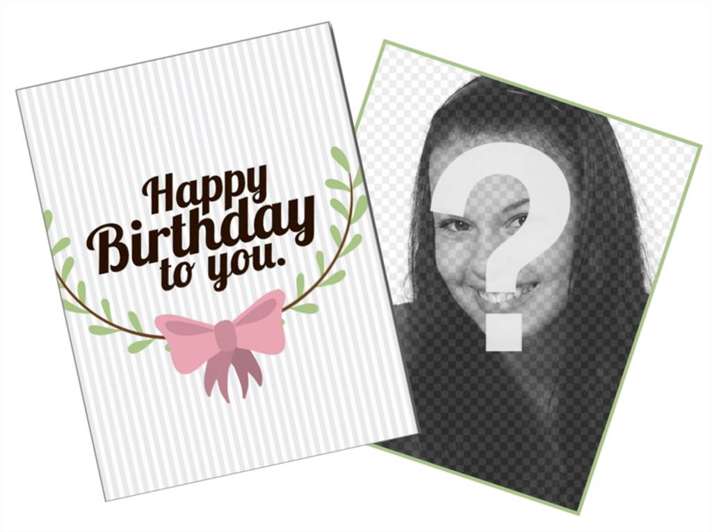 carte personnalisable mignonne pour souhaiter un joyeux anniversaire en ligne ..